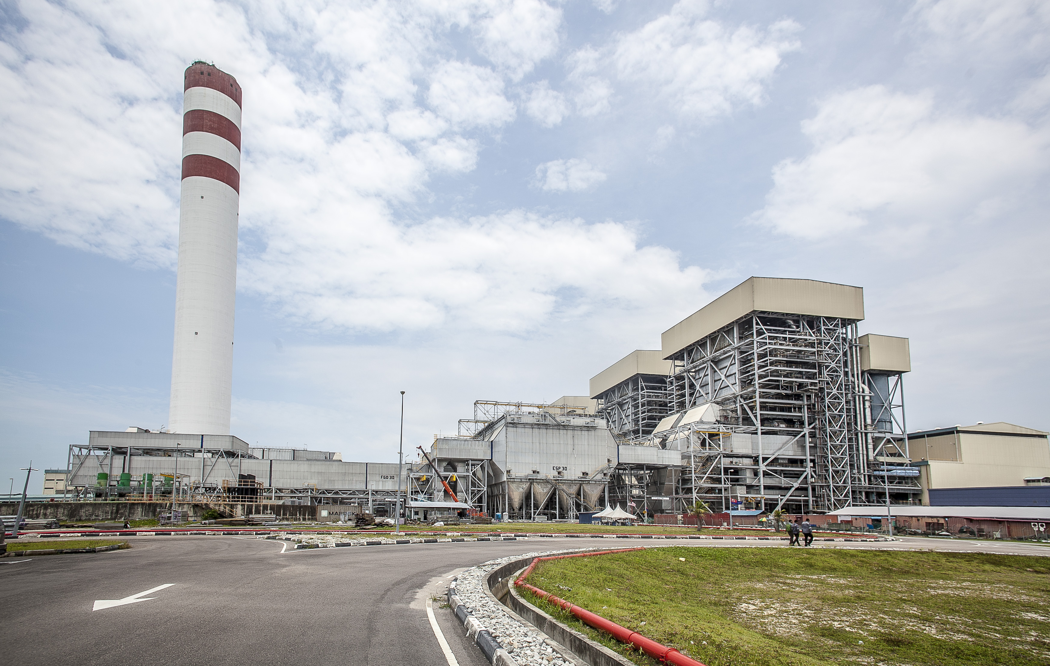 view side of power plant operation and maintenance